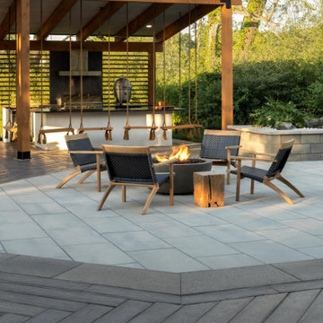 A Vacation That Lasts a Lifetime - Fire Pit Seating Area