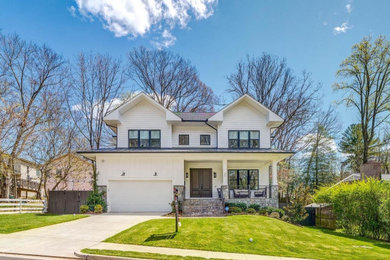 Inspiration for an exterior home remodel in DC Metro