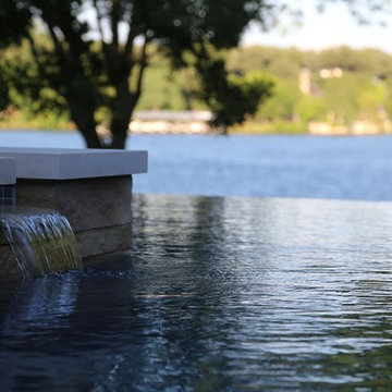Lake Austin Contemporary Pool