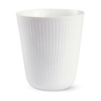 Royal Copenhagen Fluted Thermal Mug Latte, White