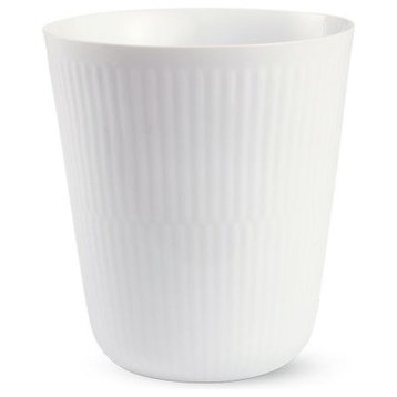 Royal Copenhagen Fluted Thermal Mug Latte, White