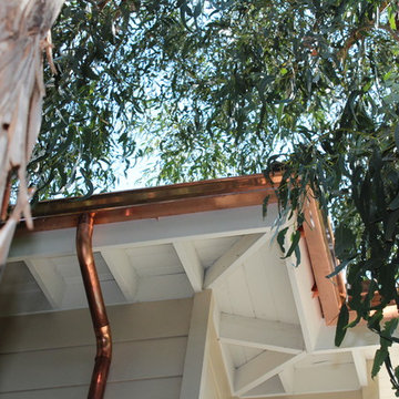 Seamless Copper Rain Gutters in Los Angeles