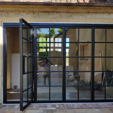 Bi-fold patio door with 4 panels