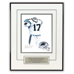 Carolina Panthers 1995 uniform artwork, This is a highly de…