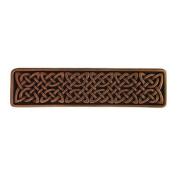Inviting Home Inc. - Celtic Isles Pull, Antique-Style Copper - Cabinet And Drawer Handle Pulls