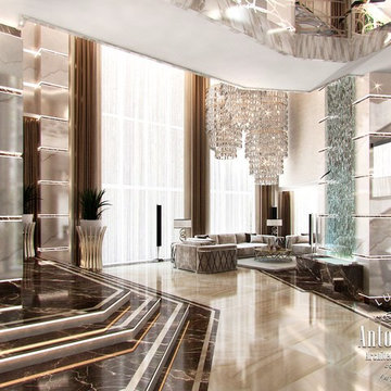 Villa Design in Palm Jumeirah, Dubai from LUXURY ANTONOVICH DESIGN