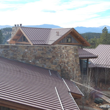 Western Rust Standing Seam Metal Roof