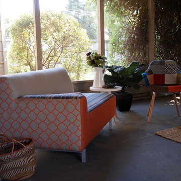 Eclectic Sunroom