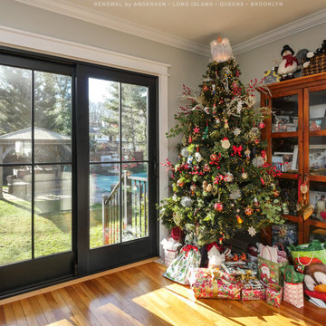New Sliding Door in Fantastic Living Room - Renewal by Andersen Long Island, NY