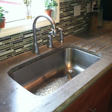 Cast in Place Concrete Countertops