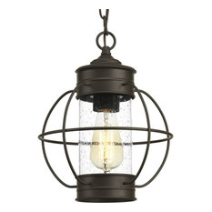 50 Most Por Beach Style Outdoor Hanging Lights For 2018 Houzz Progress Lighting Haddon Collection 1 Light Hanging Lantern Antique Bronze Outdoor