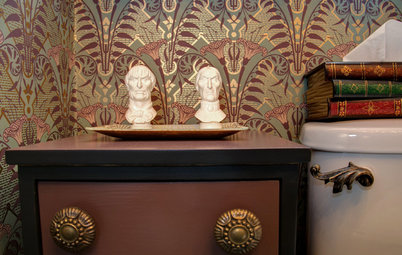 An Ornate Bathroom Raises The Specter Of Disney S Haunted Mansion