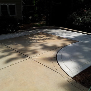 Concrete Driveway Extended
