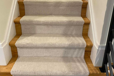 Example of a trendy staircase design in DC Metro