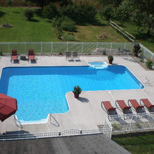 L Shaped Piscine