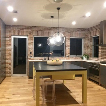 Kitchen Brick Porcelain Tiles