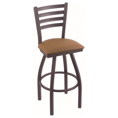 Holland Bar Stool, 410 Jackie 36 Bar Stool, Pewter Finish