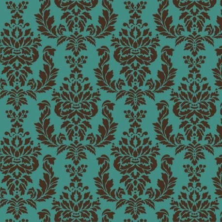 Verde Damask Craft Stencil, Reusable Stencils For DIY Home Decor, Medium