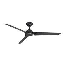 Modern Forms Roboto 62 Roboto 62" 3 Blade Indoor / Outdoor Smart - Matte Black