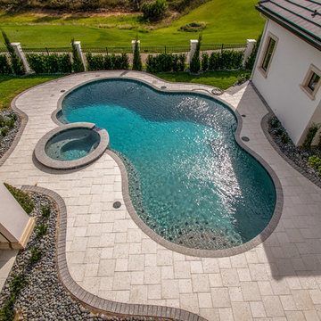 Pool from Upper Balcony