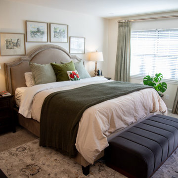 Restful, Personal Bedroom with Collected Charm