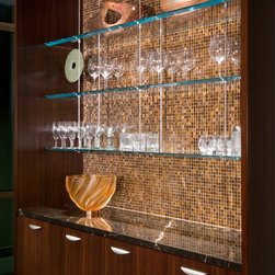 Chicago Modern Penthouse - Display And Wall Shelves 