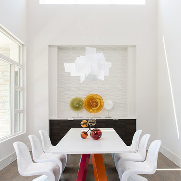 A Boldly Colorful Home