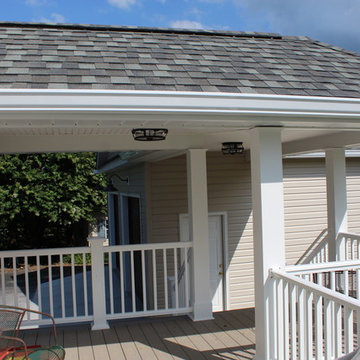Two car attached garage addition in Adamstown, MD 21710