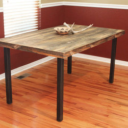 Reclaimed Wood Kitchen and Dining Table - Dining Tables