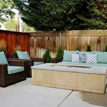 Custom Fire Pit & Patio