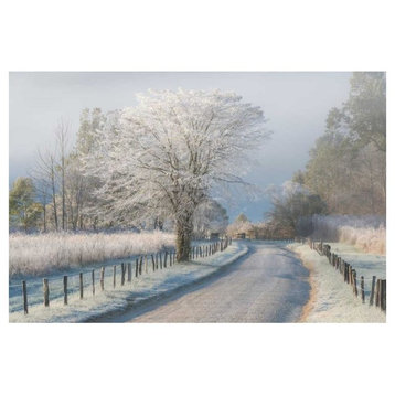 "A Frosty Morning" Digital Paper Print by Chris Moore, 38"x26"