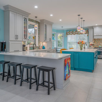 Eclectic Two-Finish Kitchen Blacksburg, VA