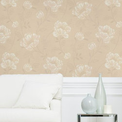 New Style - Fanciful Floral Wallpaper RL190603 - Wallpaper