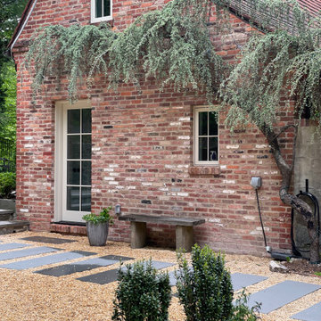 Attractive stone walkway