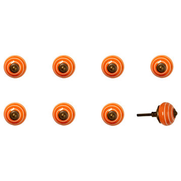 Knob-It 8-Pack, Orange