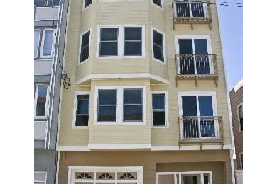 Example of a classic exterior home design in San Francisco