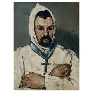 Paul Cezanne 'The Artists Uncle' Canvas Art, 32"x24"