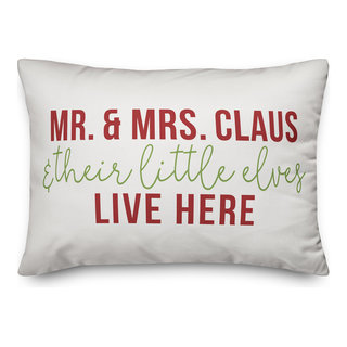 Mr and Mrs 18x18 Linen Pillow Set - Pillow Decor