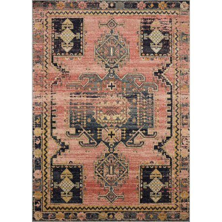 Loloi II Jocelyn Rose/Multi, 6'-7" X 9'-7"