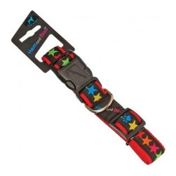 Hem & Boo Black Stars Dog Collar - Dog Toys
