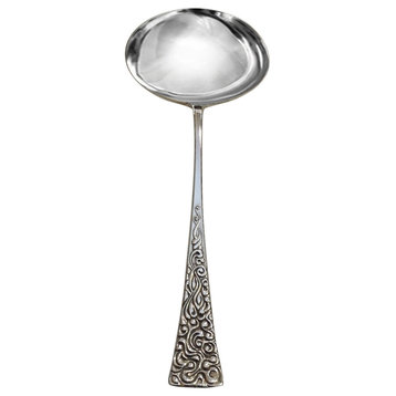 Reed & Barton Sterling Silver Tapestry Gravy Ladle