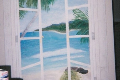 Island style bedroom photo in Phoenix