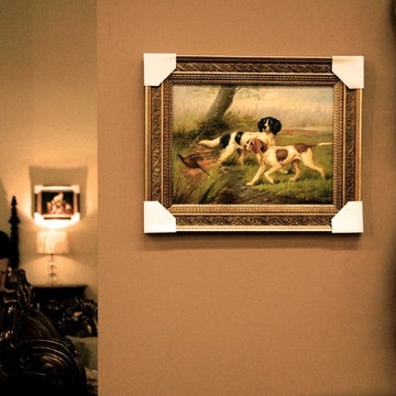 Oil painting in Living Room