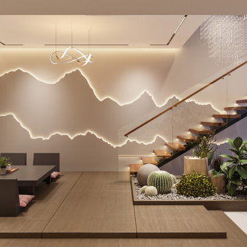 Luxury Eco-Refurbishment Living room in Great Missenden