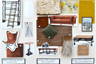 Loft living space, London