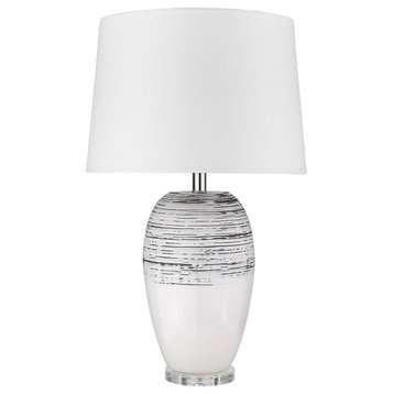 Acclaim Lighting TT80154 Trend Home 27" Tall Vase Table Lamp - Polished Nickel