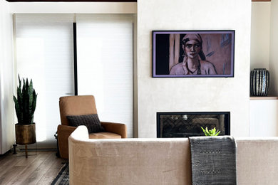 Example of a living room design in Minneapolis