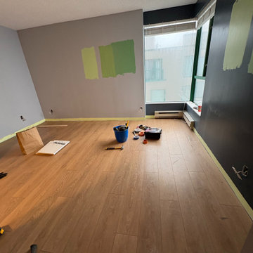 Bedrooms Renovations - Wall, Stairs, and Window Seals Upgrade