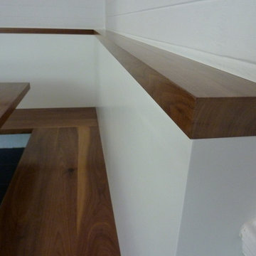 Walnut Banquette Table