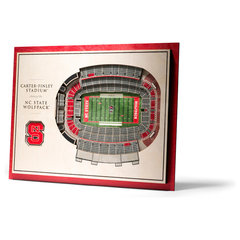 Arizona Cardinals 25 Layer Stadium View 3D Wall Art